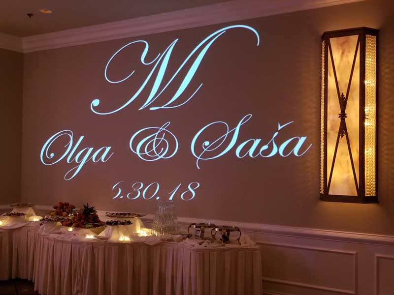 Wedding DJ Monogram Enhancement 